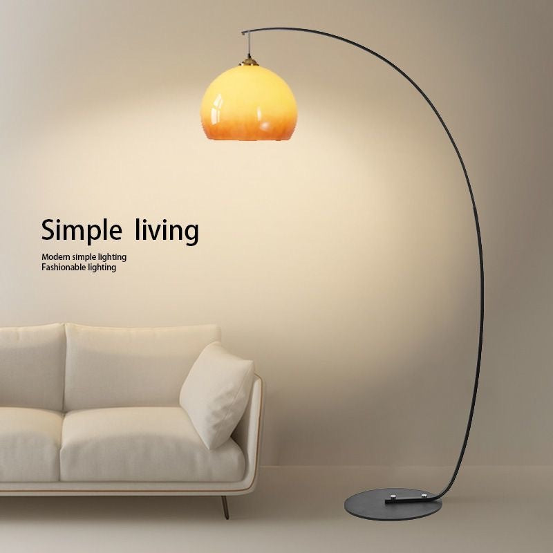 Vintage-style minimalist fishing lamp, sunset floor lamp, living room sofa corner decorative design, Nordic light luxury table lamp