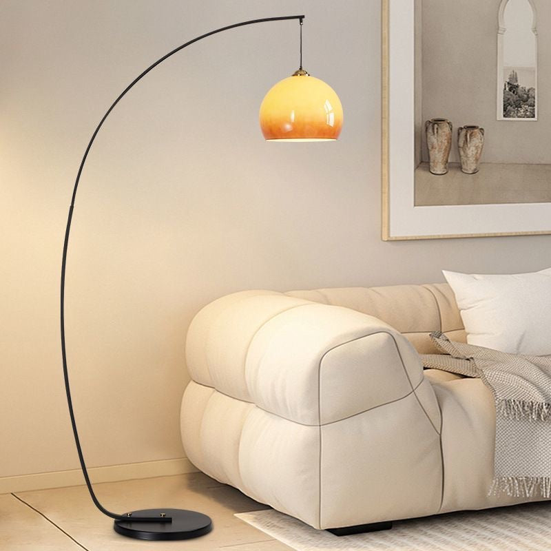 Vintage-style minimalist fishing lamp, sunset floor lamp, living room sofa corner decorative design, Nordic light luxury table lamp