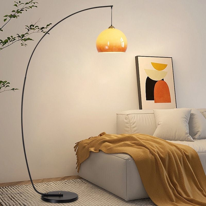 Vintage-style minimalist fishing lamp, sunset floor lamp, living room sofa corner decorative design, Nordic light luxury table lamp